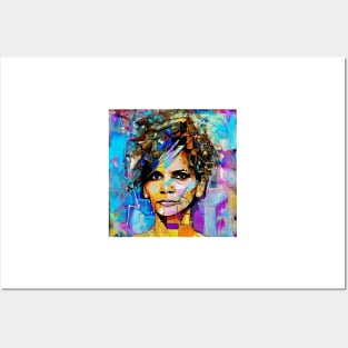 fantasy about Halle Berry Posters and Art